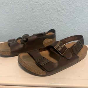 Old Navy faux cork sandals